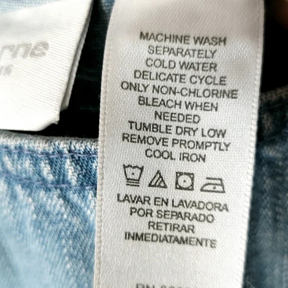 Liz Claiborne Sailor Flap Denim Mini Skirt - Picture 8 of 8